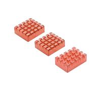 Oxtxuzdm Copper Heatsink Set 3Pcs Comprehensive Heatsinks For K2B H618 Development Board For Long Run Projects Development Board Cooling Accessory