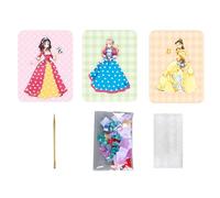 Oxtxuzdm Customizable Princess Dress Up Toy Color Matching Designing Set Artistic Dress