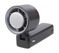 Oxtxuzdm Desk Fan Small Outside Travel Desktop Bedroom Office Air Cooling LED Display For Bedroom Quiet Fan