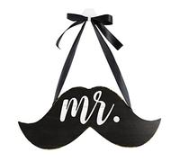 Oxtxuzdm Desktop Wooden Craft Hanging Ornament Mr And Mrs Signs For Wedding Decorations Christmas Tree Decor Frames For Craft Large Frames For Wall