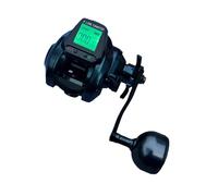 Oxtxuzdm Electronic Baitcasting Fishing Reel With LED Screen High Speed 7.2:1 Gear Ratio 8KG Saltwater Waterproof Casting Wheel Electronic Baitcasting Reel