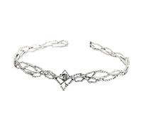 Oxtxuzdm Elegant Elven King Crowns With Sparkling Diamonds Portable Fashion Accessory For Men And Women's Evening Event Elven King Crowns