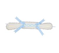 Oxtxuzdm Elegant Lace Trim Rabbits Ears Headband With Bowknot Design For Fashion Forward Women Halloween And Anime Maid Headwear Rabbits Ear Headband