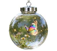 Oxtxuzdm Elegant Wildlife Acrylic Round Balls Hanging Ornament Christmas Home Decor & Collectible Surprises Festives Room Decoration