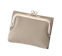 Oxtxuzdm Elegant Women's Short Wallet Credit Card Holder PU Leather Purse Coin Pocket Easy Access for Various Occasion Compact Female Wallet