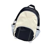 Oxtxuzdm Ergonomic Nylon Backpack for High School Student with Multiple Compartments Ergonomic Design Wear Resistant Travel Bags Lightweight Commuting Backpacks