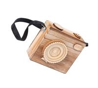 Oxtxuzdm Exquisites Retro Camera Statue Music Box Craft Wood Musical Figurine For Nostalgics Music Lover And Art Collectors Gift Nostalgics Gift