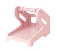 Oxtxuzdm External Roll Label Paper Holder 2 In 1 Fan-Fold Paper Holder For Desktop Label Printers Thermal Receipts Printers Clear Identification With Stand