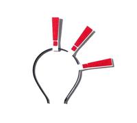 Oxtxuzdm Eye-catching Headbands Funny Headwear Hairbands Showy Exclamation Mark Hairbands Birthday Party Props Fun Hair Hoop