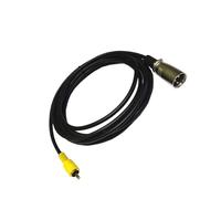 Oxtxuzdm Flexible Auditory Single Phono To 3Pin Cable 1.5m Enhances Shielding Technology Ensuring Clear Sound Auditory Connection Cable