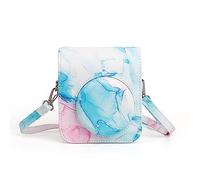 Oxtxuzdm for Mini12 Artist Catena Camera Bag PU Collection Container Household Supplies for Wedding Birthday Holiday New Year Bubble Design Camera Bag