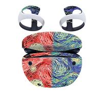 Oxtxuzdm For PS-5 VR2 Glasses Sticker Film Protective Case- PS-5 VR2 Film Glasses Controller Whole Body Decals Skin PC Gaming Virtual Reality Headset Protective Accessory