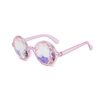 Oxtxuzdm For Sun Glasses Light Diffraction Eyewear With Prism Lens Music Festival Costume Accs Supply Difraction Rave Pack Difraction Diffraction Stars Women