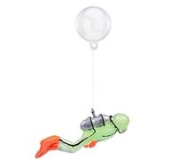 Oxtxuzdm Funny Diver Device FishTank Accessories Underwater World Floating Decors Small Cartoon Aquarium Ornament Toy Aquarium Ornament