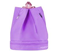 Oxtxuzdm Golf Shoes Bag Backpack Large Sports Gym With Shoe Compartment Waterproof Travel Sackpack For Women Men Sports Towel Bag