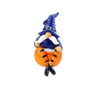 Oxtxuzdm Halloween Garden Decors Pumpkin Gnomes With Witch Hat Sculpture Resins Waterproof Outdoor And Indoor Party Decoration Detailed Halloween Sculpture