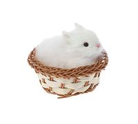 Oxtxuzdm Hare Rabbits In Basket Furry Plush Toys Craft Collectible Children Kids Stuffed Animal Pillow Doll Toy Doll Cute Yellow Duck Soft Pillow Birthday Gift Storage For Room That Love