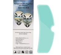 Oxtxuzdm Helmet Clear Anti-Fog Rainproof Film Lens Sticker For Motorcycle Driving For Coating Helmet Accessories Anti-fog Lens Cleaner