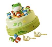 Oxtxuzdm Interactive Frogs Game For Kids Aged 4-8 Fun Family Board With Music Colorful Popping Up Interactive Game For Kids