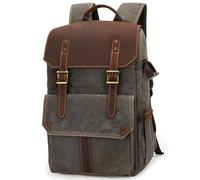 Oxtxuzdm Large Capacity Photography Camera Waterproof Shoulders Backpack Video Tripod DSLR Bag For DSLR Outdoor Backpack Camera Cases Digital Cameras