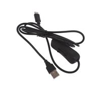 Oxtxuzdm Male To Female USB Type C C Cable With On Off Power Switches Button For Laptop LED Light 118cm (46inch) Charging Switches Cable