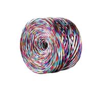 Oxtxuzdm Metallic Color Braiding Strips 32.8Yard 100g Per Roll Weaving Rope String for Knitting Blankets Bags and Home Decoration Beginner Crochet Set