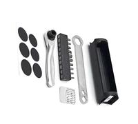 Oxtxuzdm Miniature Cycling Tool Containing Multifunctional Wrenches and Compartment for Space Saving Bike Storage Folding Bike Tool Storage