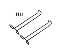 Oxtxuzdm Modern Metal Wall Mounted Wine Glass Rack Space Saving Hanging Storage Under Cabinets Simple Installs for Kitchen Decors Under Cabinets Wine Glass Rack