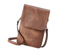 Oxtxuzdm Modern Slimming PU Leather Card Case Crossbody Bag Wear Resistant Pocket Organizers Shoulder Purse For Business Casual Ethical Fashion Phone Wallet
