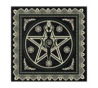 Oxtxuzdm Moonphase Tarot Tablecloth Divinations Card Table Cloth Tapestry Astrology Witchcrafts Deck Cloth Wall Decoration Moonphase Tarot Card Tablecloth Spiritual Deckcloth