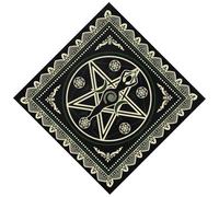 Oxtxuzdm Moonphase Tarot Tablecloth Divinations Card Table Cloth Tapestry Astrology Witchcrafts Deck Cloth Wall Decoration Moonphase Tarot Card Tablecloth Spiritual Deckcloth