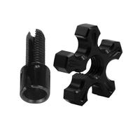 Oxtxuzdm Motorcycle Aluminum Slotted Screws M8 X 1.25 Clutch Cable Wire Adjuster For AR125LC EN500 ER6-F ER6-N GPX250 GPX600 Brake Clutch Lever Bike Pedal Set Hand Guard Protector For Motorcycle