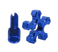 Oxtxuzdm Motorcycle Aluminum Slotted Screws M8 X 1.25 Clutch Cable Wire Adjuster For AR125LC EN500 ER6-F ER6-N GPX250 GPX600 Brake Clutch Lever Bike Pedal Set Hand Guard Protector For Motorcycle