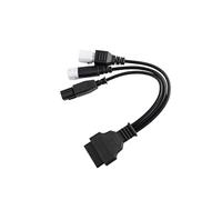 Oxtxuzdm Motorcycle Diagnostic Cable 16Pin to 3/4/6Pin Connector OBDII ABS Adapter for Bikes ABS Motorcycle Adapters