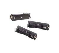 Oxtxuzdm Multipurpose 2A Battery Holder Metal Structure Solder Friendly Terminals For Customs Circuits Lightweight Battery Case For Microphones