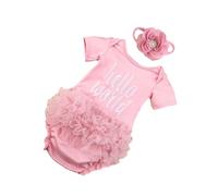 Oxtxuzdm Newborns Studio Costume Skin Friendly Fabric Multiple Color Romper Dress Photography Props First Year Hairband Soft Newborns Photoshoots Clothing