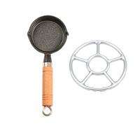 Oxtxuzdm Nonstick Stone Frying Chef's Pan Flat-Bottomed Gift Perfect for Family Pans Nonstick Frying