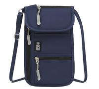 Oxtxuzdm Oxford Fabric Blocking Passports Case Anti-Theft Design Adjustable Strap Essential Organization Travel Document Organizers