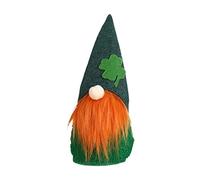 Oxtxuzdm Patrick's Day Handmade Irish Leprechaun For Paddy's Day Gift Shamrock Dwarf Scandinavian Leprechaun Outdoor Figurine Hats Costume