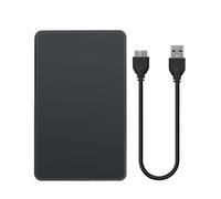 Oxtxuzdm PC Protective Shell For 2.5inch SATAs Drive Featuring USB3.0 Interfaces And Instants Plugs Play Setups Toolless Installation Hdds Enclosure