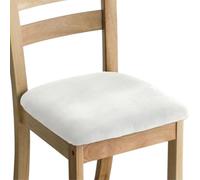 Oxtxuzdm Permanent Against Fold Silver Wolf Fabric Seat Covers Accommodates Most Chairs Machine Launderable Plan Strong Polyester弹性椅套