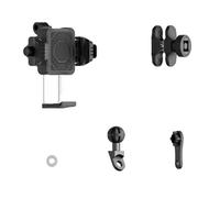 Oxtxuzdm Phone Holder Motorcycle Mount Anti Theft Handlebar Cellphone Clamp Scooters Clip Motorcycle Phone Handlebar