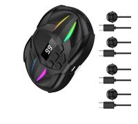 Oxtxuzdm Portable Screen Automation Tool With 199-Level Speed Control & Noise-Free Operations For Enhanced Streaming Performances Breathing Light Auto Tapper