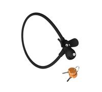 Oxtxuzdm Portable Silicone Cover Bike Cable Creative Biscuits Dog Road Bike Rings Antitheft Bicycles Locks Antitheft Portable Bicycles