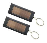 Oxtxuzdm Portable Solar LED Keychain Light Tool For Backpacking Hiking & Survival Multiple Purpose LED Keychain Light