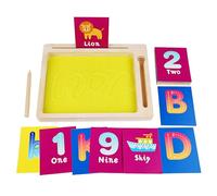Oxtxuzdm Preschools Sand Tray Drawing Board Letters&Numbers Sketching Pad Fun Writing Drawing Tool For Kids Tray