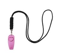 Oxtxuzdm Professional Dog Whistles With Clickers Device Practical Training Whistles With Neckstrap For Outdoor Indoor Command Training