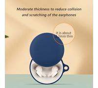 Oxtxuzdm Protective Shell For Sleep A30 Earphone High Grade Silicone Case Black White Red Colors Secure Fit Design Easy Clean Headphone Silicone Cover