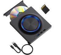 Oxtxuzdm Quiet External with Anti-Slip Pad, USB3.0 High-Speed for Portable Writer