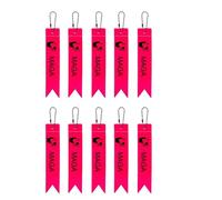 Oxtxuzdm Reflective Ribbon Charm Eye Catching Yellow For Driver Weatherproof Eye Catching Ribbon